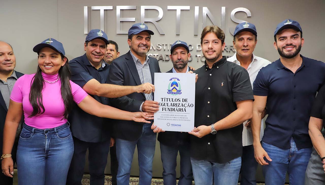 Governador Wanderlei Barbosa inicia regularização fundiária digital e moderniza serviços públicos com tecnologia.