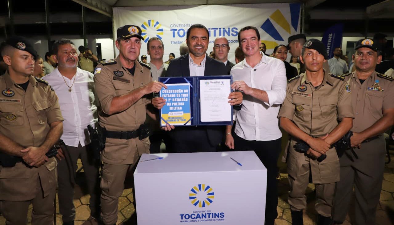 Governador Wanderlei Barbosa libera R$ 3,5 milhões para Araguaína em evento do 2º BPM