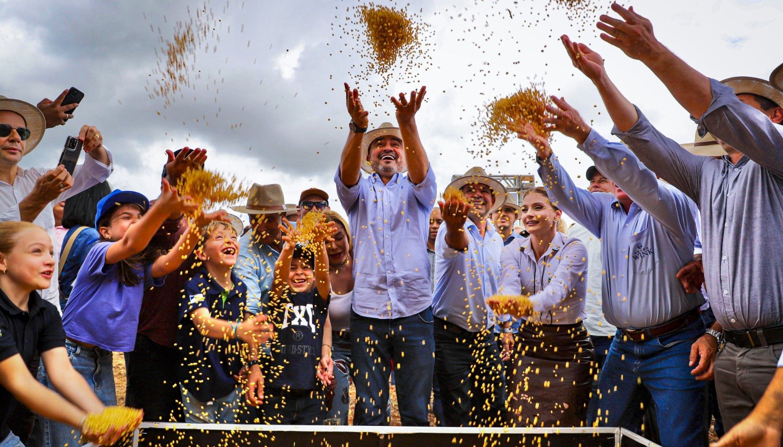 Governador Wanderlei Barbosa, na Abertura Nacional da Colheita da Soja em Porto Nacional, destaca força produtiva do Tocantins.