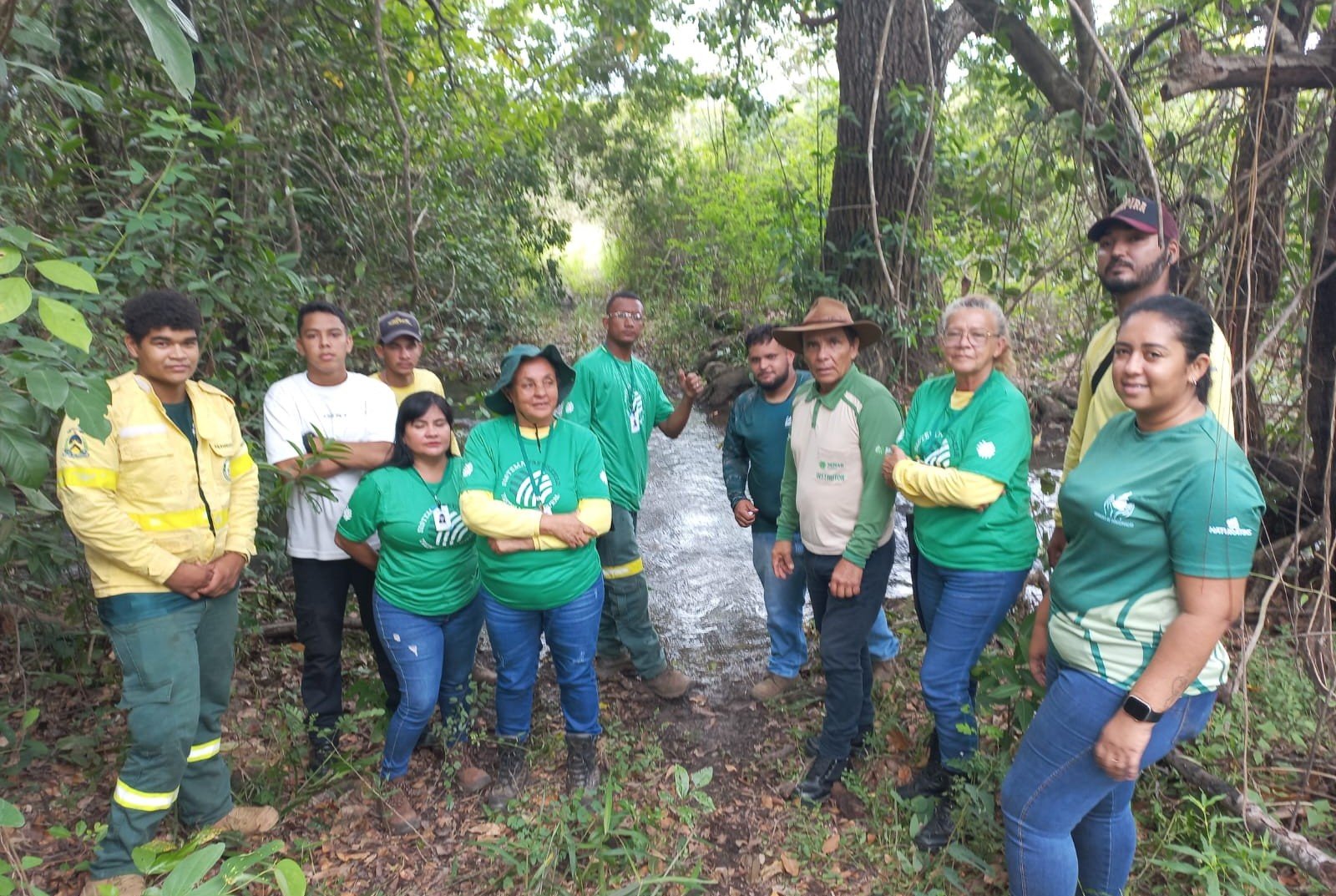No Parque Estadual do Cantão, Naturatins recebe curso de recuperação de nascentes e matas ciliares