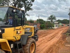 Região sul de Palmas recebe obras de pavimentação