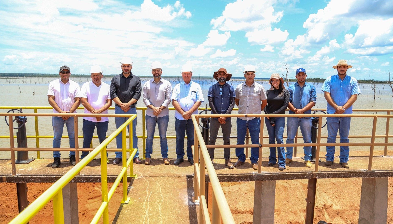 Recuperação da Barragem Taboca I no Tocantins avança, com entrega prevista para abril.