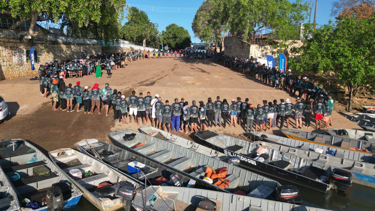 Projeto Amigos do Rio remove mais de 40 toneladas de resíduos do Rio Tocantins em apenas três anos.