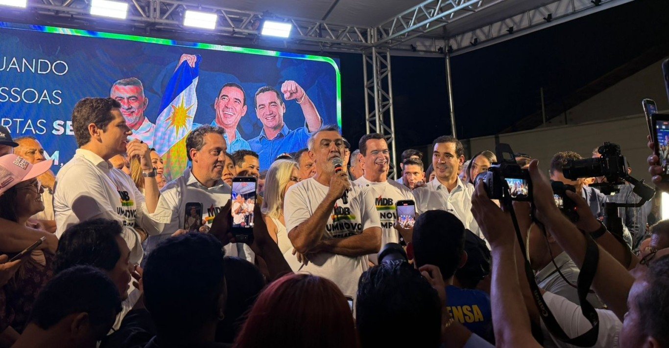 Amélio (MDB): “Fui empurrado, recusei Senado por lealdade a Guimarães e peço a Vicentinho: nos levem ao 2º turno”