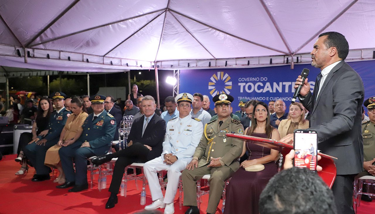 Governador Wanderlei Barbosa presencia formatura histórica do Corpo de Bombeiros e entrega novos equipamentos para combate a incêndios.