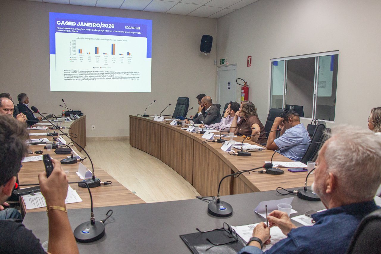 Governo do Tocantins apoia realização da 23ª Reunião do Conselho do Trabalho para fortalecer políticas públicas de emprego.