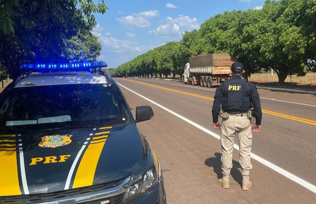 PRF dará atenção reforçada nas rodovias federais do Tocantins durante o feriado de Tiradentes.