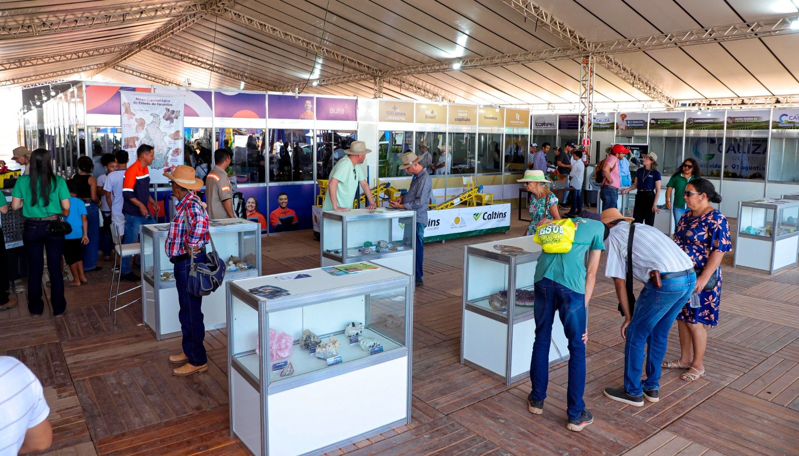 Agrotins 2026: Pavilhão da Mineração traz jornada imersiva com realidade aumentada e exposição de geodiversidade.