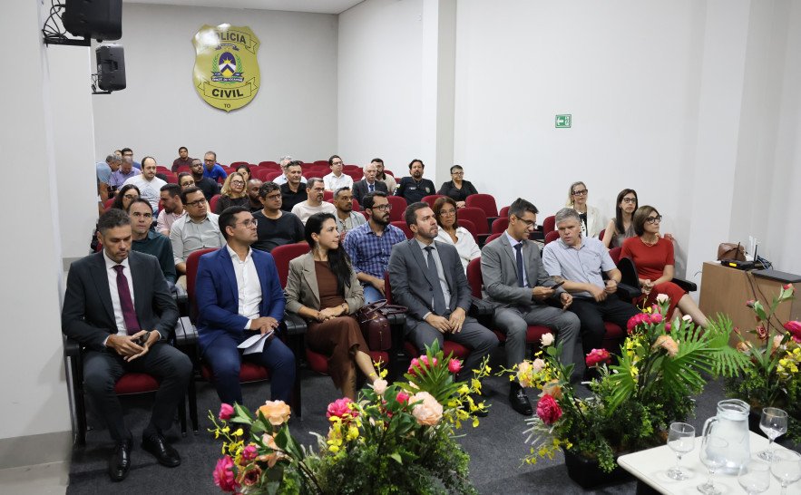 Aula magna do Mestrado em Gestão de Políticas Públicas realizada por SSP/TO em parceria com a UFT.