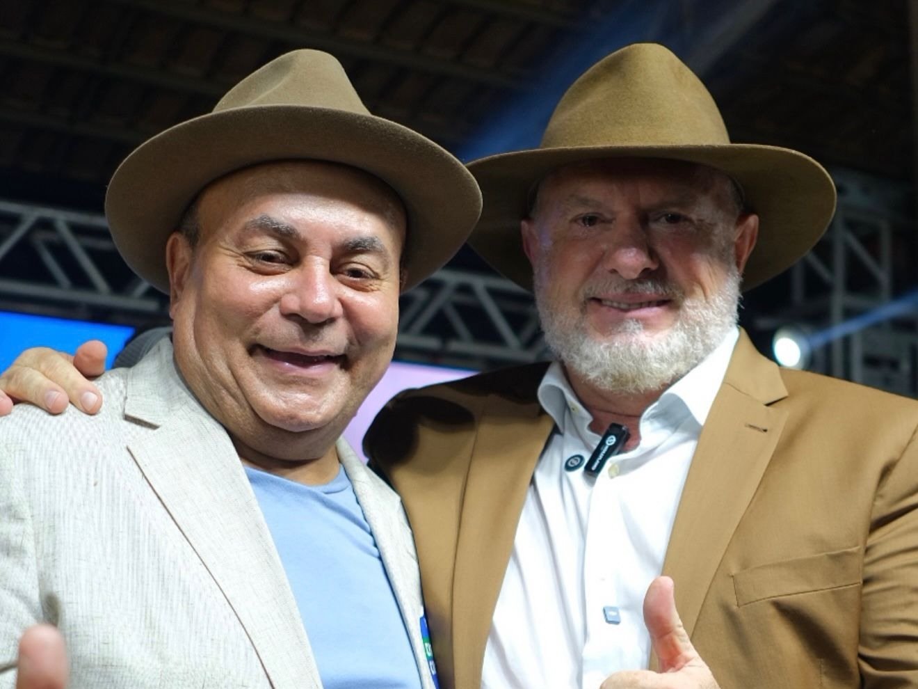 Carlesse tem lançamento de pré-candidatura ao Senado prestigado pelo empresário pioneiro e visionário de Palmas, Ruy Adriano.