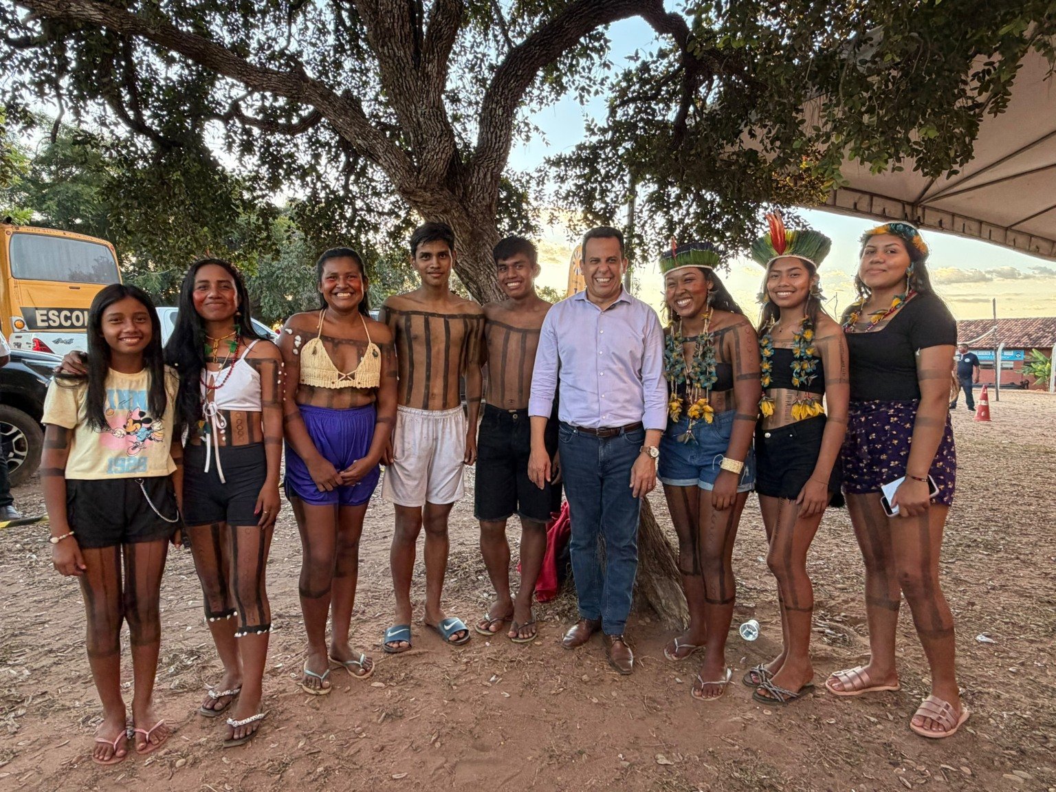 Fábio Vaz discute educação indígena e desenvolve diálogo com comunidades indígenas no Tocantins