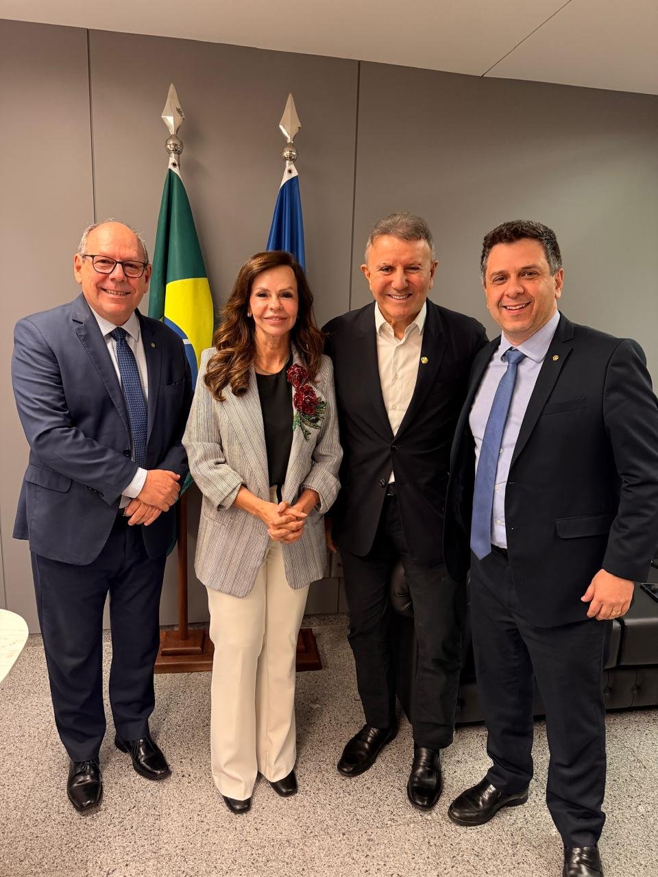 Os Dimas manifestam apoio integral à Senadora Dorinha.