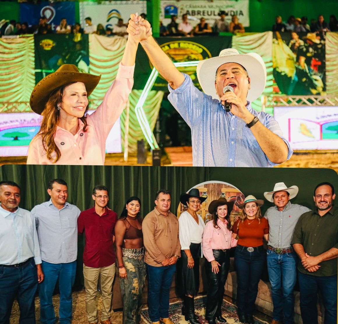 PRÉ-CAMPANHA: Prefeito reconhece recursos de Dorinha e pré-candidata afirma: “Interior tem as prioridades”