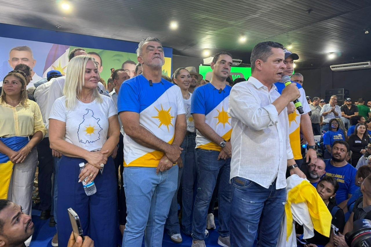 Vicentinho Jr no evento: Deputados do grupo disparam indiretas políticas.