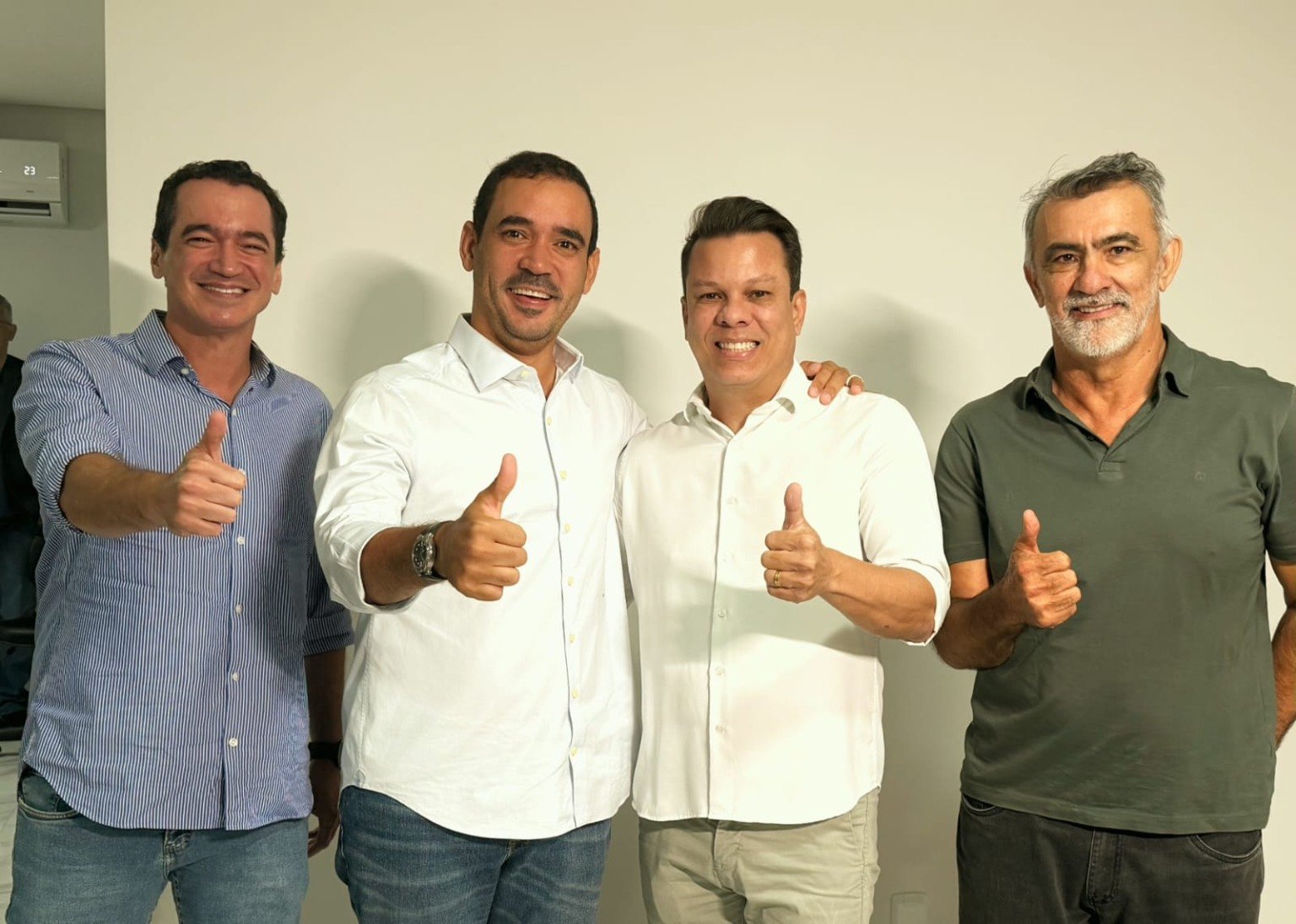 Cidadania oficializa apoio a Vicentinho e Amélio em ato com Laurez