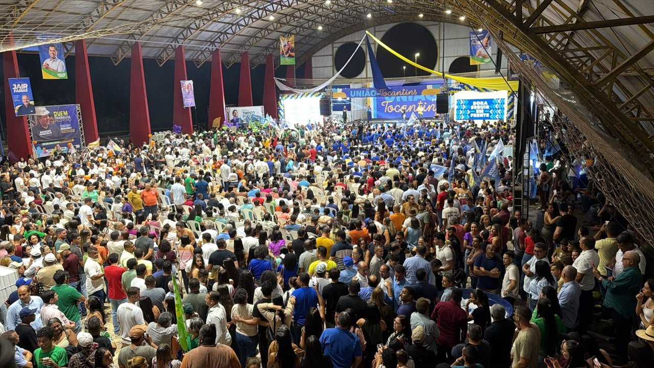 Dorinha arrasta multidão em evento que lota Ginásio Pedro Quaresma, em Araguaína