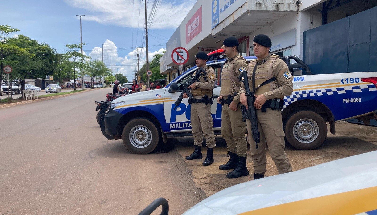 PM do Tocantins intensifica segurança na Capital com Operação Cidade Blindada
