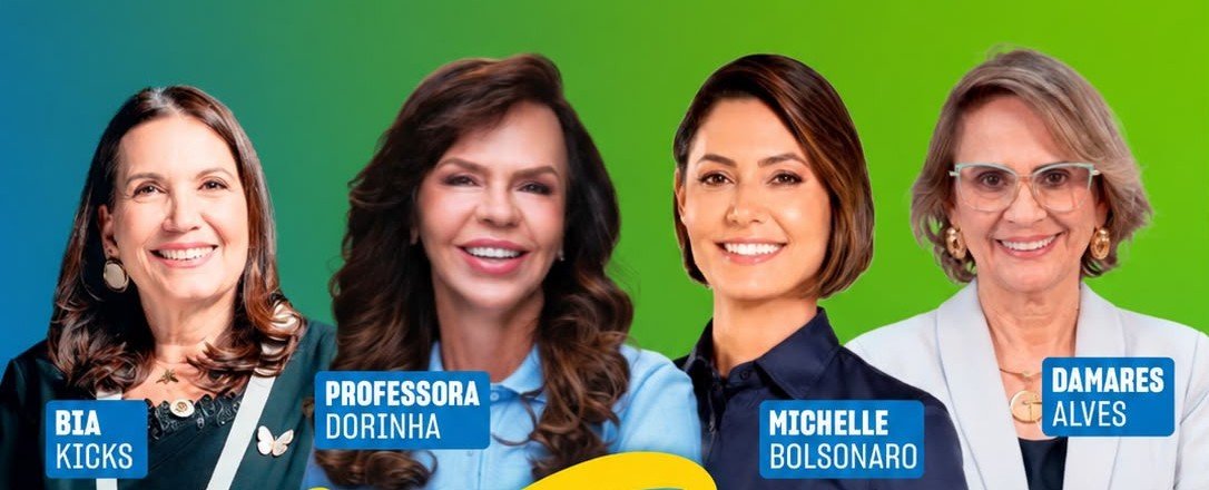 Michelle Bolsonaro, Damares Alves e Bia Kicis unem forças com Dorinha em ato “Todas por Ela” na Capital.